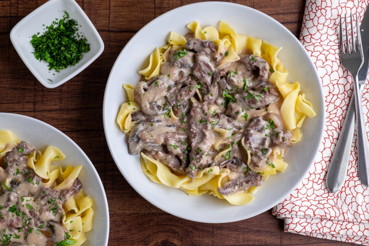 Beef Stroganoff