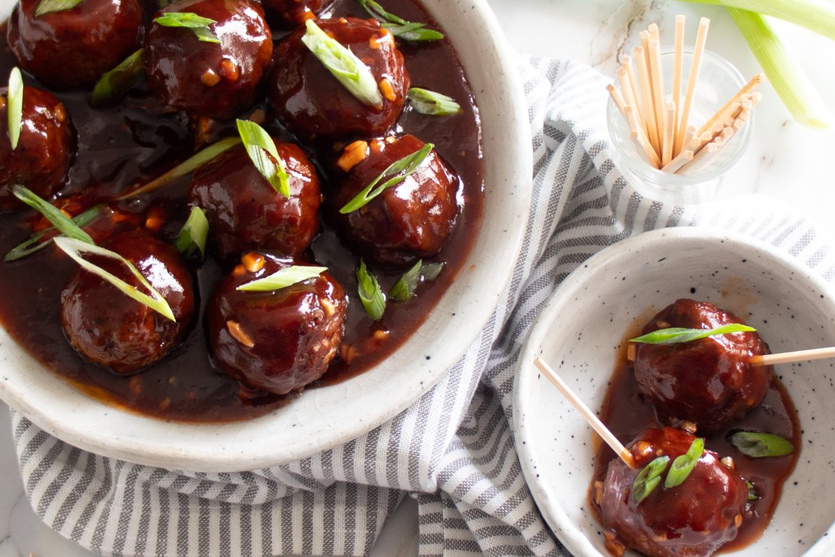 Slow Cooker Appetizer Meatballs